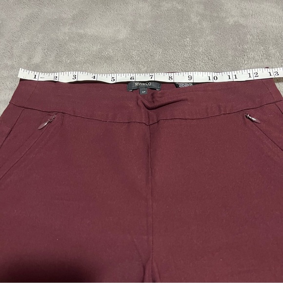 RW&CO | Red Wine Coloured City Legging - Picture 7 of 11